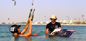 kitesurfing lessons dubai Kite Zone Dubai