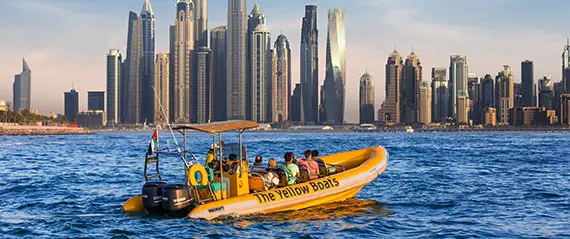boat tours dubai The Yellow Boats